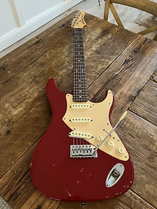Aria Pro II Electric Guitar Metallic Red Shade | eBay