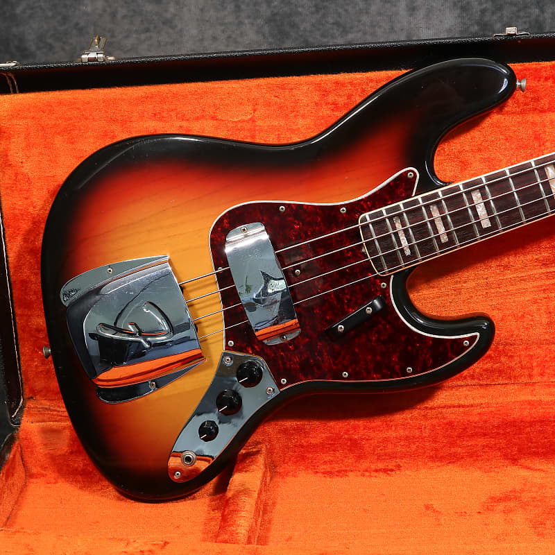 1968 Fender Jazz Bass - Sunburst - Excellent Condition