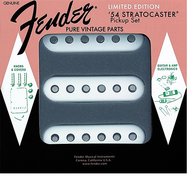 Fender 60th Anniversary 1954 Strat Pickups Set of 3