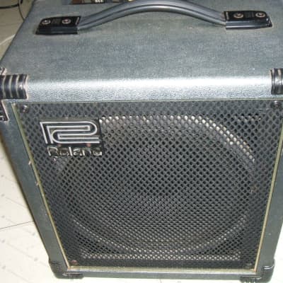 Vintage Roland Super Cube 60 Silver Tolex 1x12 Combo amp