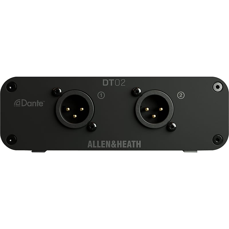 Allen & Heath DT02 - Dante Output Interface with 2 XLR Outputs