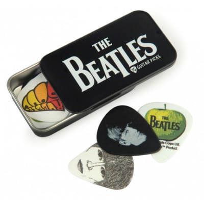 PLANET WAVES 1CAB4-15BT1 Beatles Pick Box Logo Plektren inkl. Sammlerbox (15er) for sale