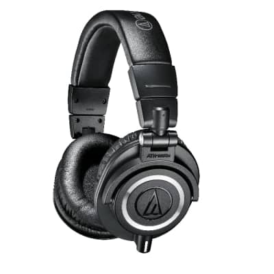 Audio-Technica ATH-M50X Professional Studio Headphones image 1