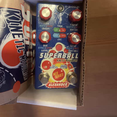 Reverb.com listing, price, conditions, and images for alexander-pedals-superball-kinetic-modulator