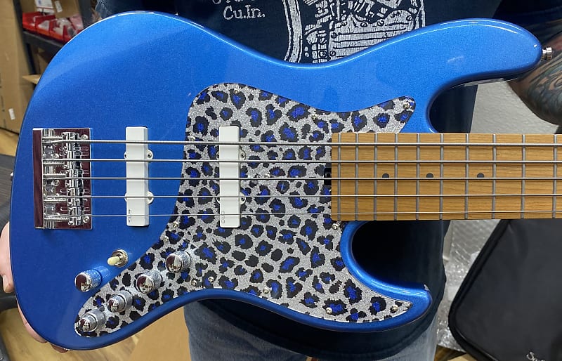 Sadowsky Metro Express - Metallic Ice Blue 5 String Bass | Reverb