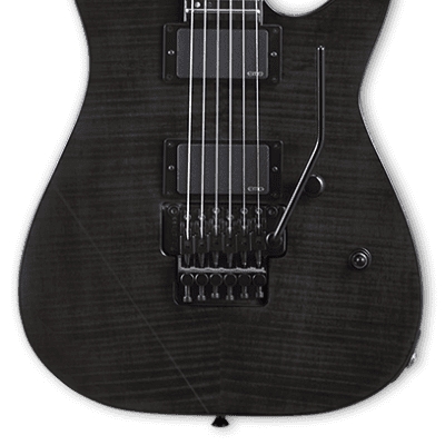 ESP E-II M-II See Thru Black FM Flamed Maple Electric Guitar + Hard Case Japan M2 M-2 Floyd Rose - BRAND NEW image 2