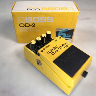 Reverb.com listing, price, conditions, and images for boss-od-2-turbo-overdrive