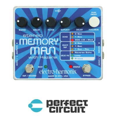 Electro-Harmonix Memory Man Stereo with Hazarai | Reverb Canada