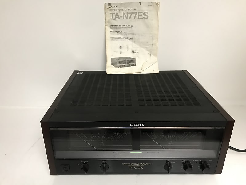 Vintage Sony TA-N77ES Stereo Power Amplifier image 1