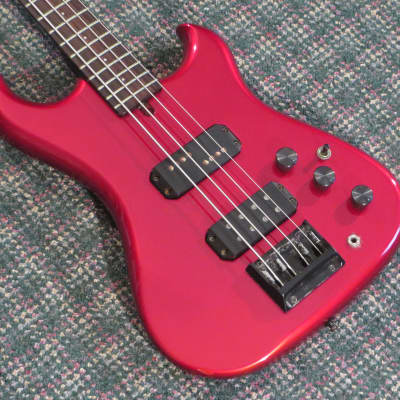1980s Westone MIJ Spectrum GT X650 Bass Candy Red! w/hardshell case for sale
