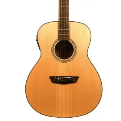 Washburn WLO100SWEK-D Woodline Solidwood Series Orchestra Cutaway Acoustic-Electric Guitar image 1