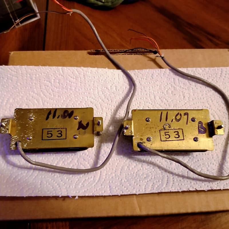 1982 Aria Pro II Matsumoku MMK 53 Magnaflux II Pickups | Reverb