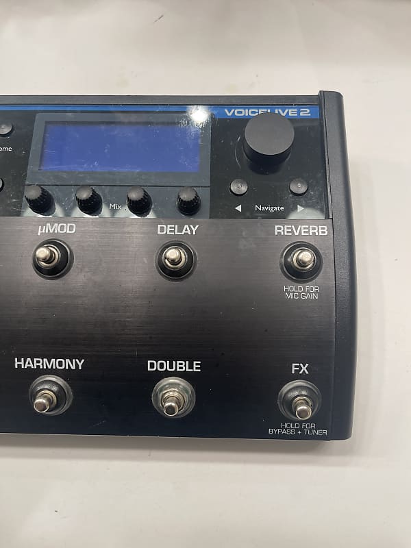 TC Helicon Voicelive 2 Vocal Voice Live Multi Effects Processor Pedal + PSU  | Reverb