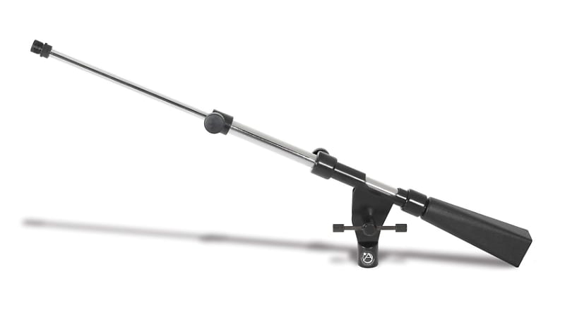 Atlas PB11XCH Performer 24" Adjustable Mini Boom with 2 lb Counterweight Chrome image 1