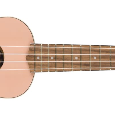 Fender Venice Soprano Ukulele - Shell Pink image 1