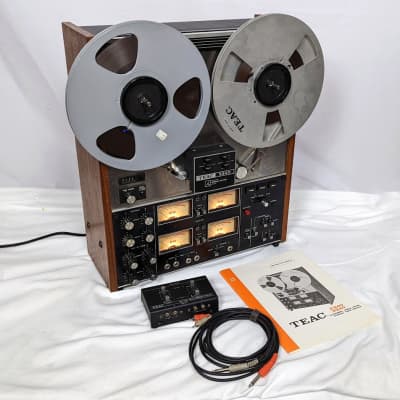 TEAC A-3340S 1/4" 4-Track Reel to Reel Tape Recorder