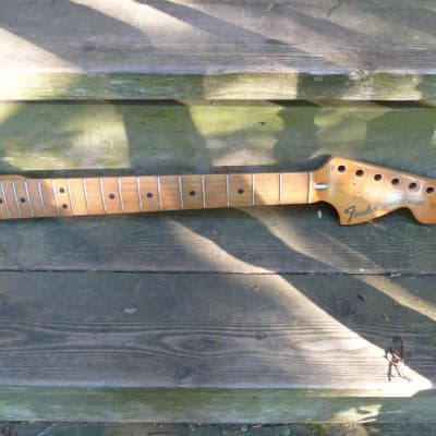 Fender Stratocaster neck strat 1975 Maple image 1
