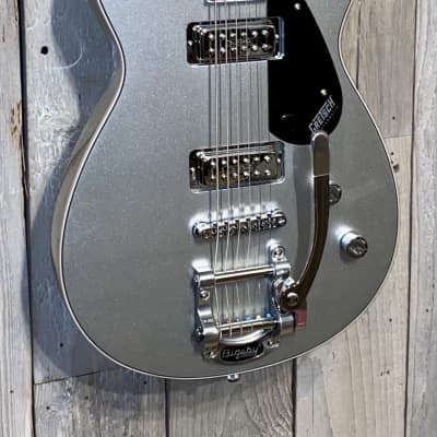 New Gretsch G5260T Electromatic Jet Baritone with Bigsby   Airline Silver, Support Small Business ! image 3