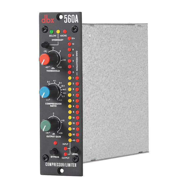 DBX 560A 500 series 160 Style Compressor/Limiter w/ OverEasy Compression VCA image 1