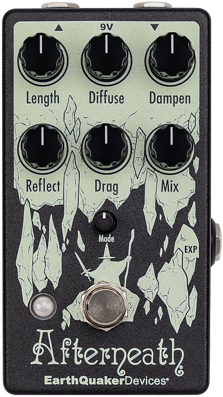 EarthQuaker Devices Afterneath V3 Enhanced Otherworldly Reverberator Pedal-Free Shipping to the USA image 1