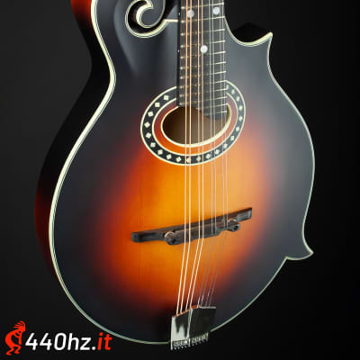 Eastman MD314E F-Style Oval-Hole Mandolin with K&K Pickup - Sunburst image 3