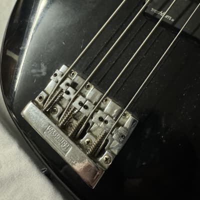 Washburn B-2 Electric Bass Guitar MIJ Japan 1980s - Black image 8