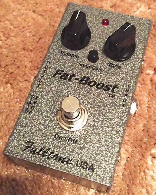 Fulltone V1 Fat Boost FB-1 Guitar Effects Pedal - Version 1