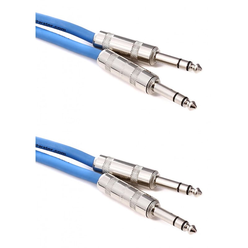 Pro Co BP20 Excellines Balanced Patch Cable 1/4inch TRS Reverb