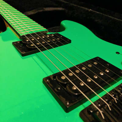 Dean Custom Zone Electric Guitar Nuclear Green image 3