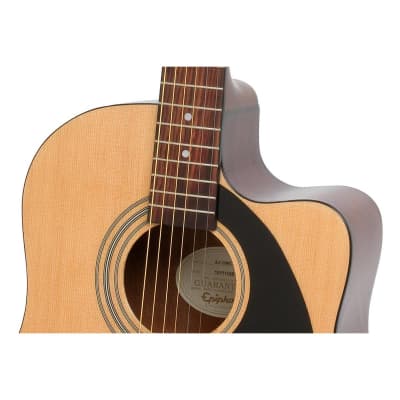 Epiphone AJ100CE Advanced Jumbo Acoustic-Electric Guitar (Used/Mint) image 3