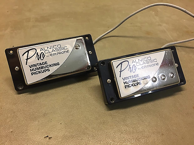Epiphone Alnico Classic Classic Plus Humbucker Set Nickel