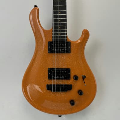 Used Flaxwood PHOENIX ORANGE SPARKLE Electric Guitars Orange image 1