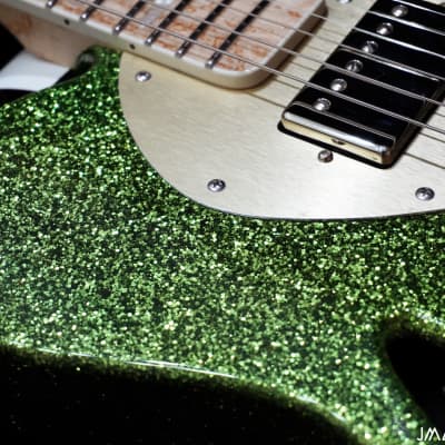 *Clearance Sale*BilT Guitars ESG  Green Sparkle image 2