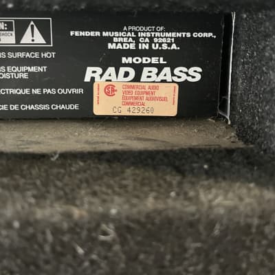Fender Rad Bass 90s image 4