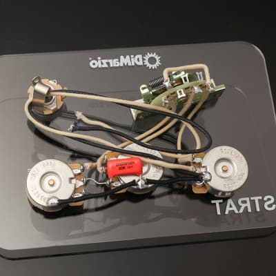 DiMarzio Strat Wiring Harness With 5-Way Switch & 250K Pots -  GW2108A5 image 2