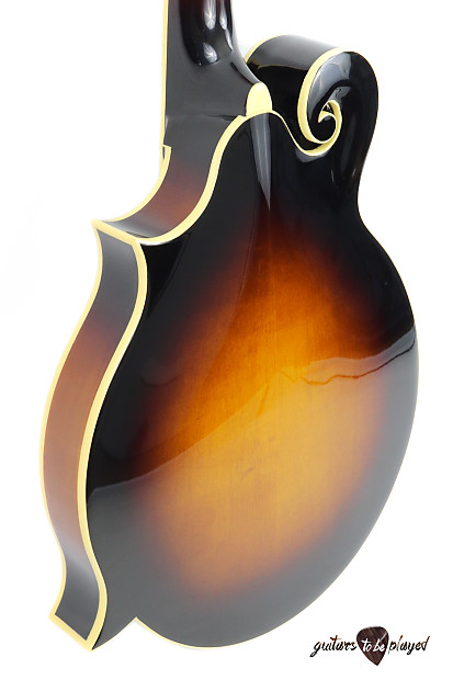 Classic Sunburst F-Style Mandolin Miniature Replica Collectible