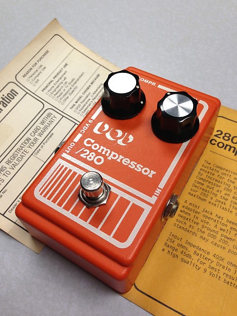 【希少！！】 Vintage DOD Reverb | 80s Early Compressor 280 ギター