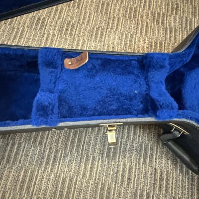 Gibson Hard Case fits J-45/dread 1990's - Black/Blue image 5