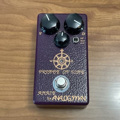 Analogman Prince of Tone Overdrive Pedal | Reverb