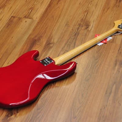 Fender Rarities Flame Ash Top Jazz Bass Plasma Red Burst image 18