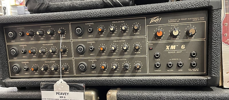 Peavey Xm 6 Powered Mixer Reverb 4743