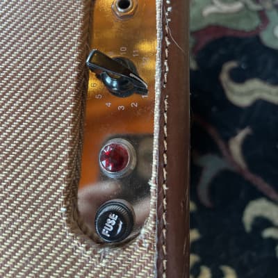 Suitcase Tweed 5F1 Champ Clone 10” Jensen Combo Amp image 8