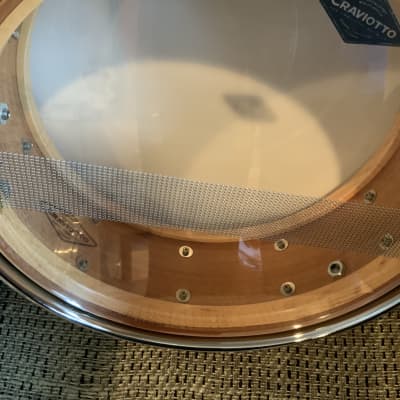 Craviotto 5.5x14 Private Reserve Solid Cedar Snare Drum  2019. Sound File image 5