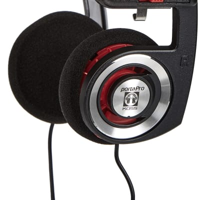  Koss Porta Pro Headphones Ear Phones Red Hot