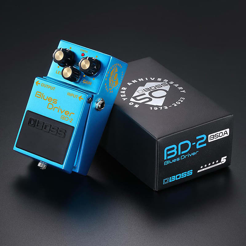 Boss Limited Edition Blues Driver BD-2 50th Anniversary Overdrive