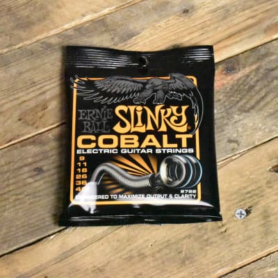Ernie Ball Cobalt Hybrid Slinky Electric Guitar Strings 9-46 image 1
