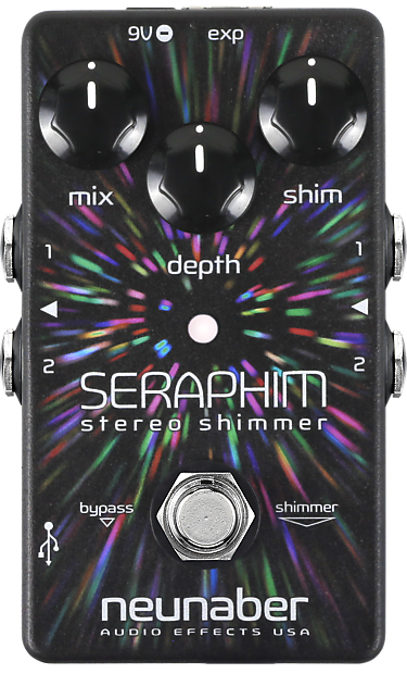 Neunaber Audio Effects Expanse Series Stereo Seraphim Shimmer with True or Buffered Bypass image 1