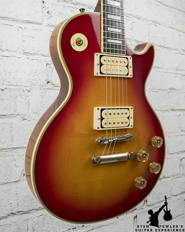 Vintage Burny Les Paul Custom Cherry Sunburst w/ DiMarzio