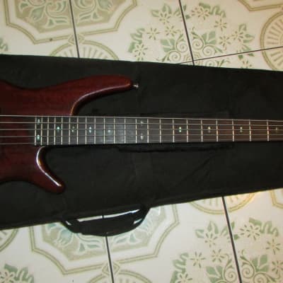 Ibanez SR-505 bass w/case, strap, and cable image 1