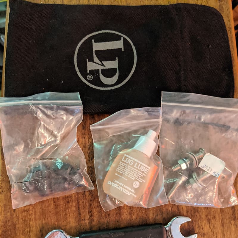 Latin Percussion Tool Kit LP227A Conga TuningWrench, LP238 Reverb